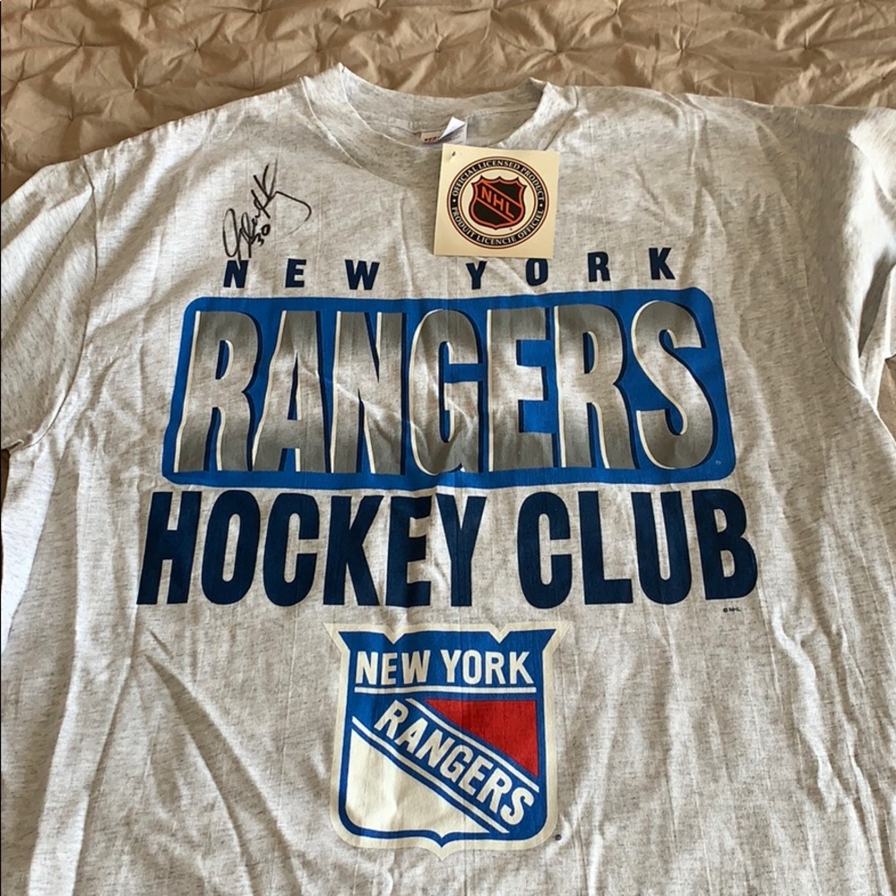 NHL NY Rangers Autographed Shirt
